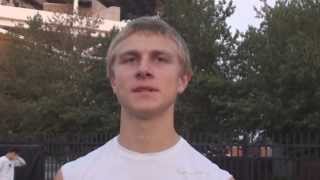 Crescent Valley Raiders Football Caleb Smith 2013 Preseason Interview