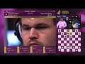Magnus Carlsen vs. Hikaru Nakamura FINAL GAME 1 | Meltwater Champions Chess Tour Finals