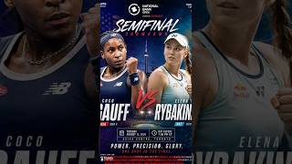 🔥 GAUFF vs RYBAKINA: TORONTO SEMIFINAL SHOWDOWN! 🎾