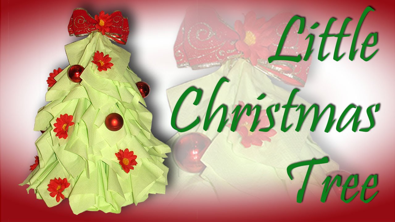 How to make a little christmas tree DIY YouTube