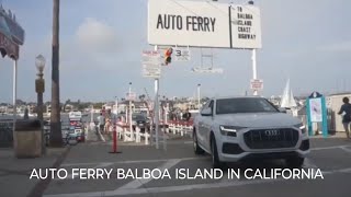 Information AUTO FERRY BALBOA ISLAND IN CALIFORNIA  News