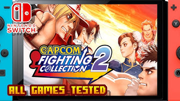 Capcom Fighting Collection 2 - (Nintendo Switch) - Framerate & Gameplay