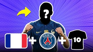 GUESS THE PLAYER: JERSEY NUMBER + NATIONALITY + CLUB  | Neymar, Ronaldo, Messi, Haaland