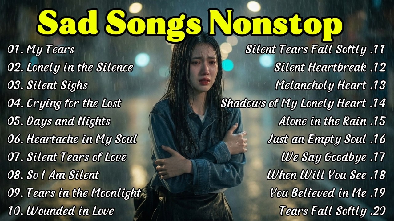 New English Sad Love Songs Playlist | 1hr Nonstop Relaxing Music 2026 & Heartbreaking Songs for heal