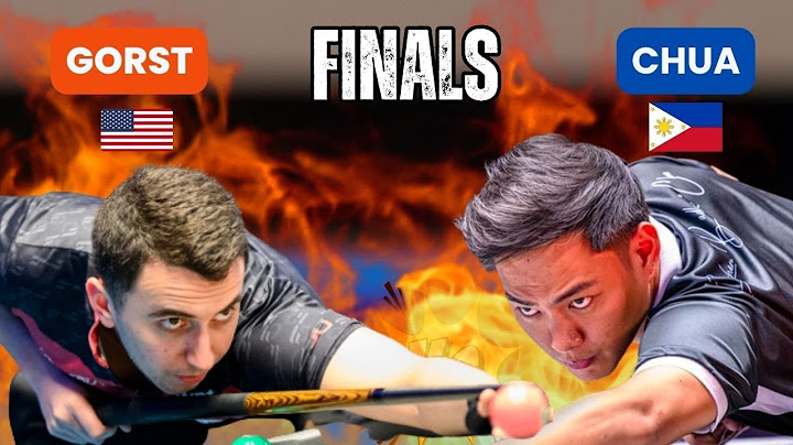 Fedor Gorst vs Johann Chua | Finals