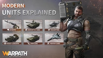 Modern Units Explained | Warpath