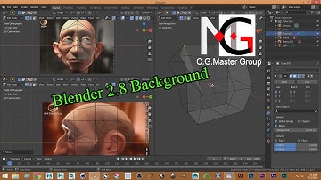 Using Background Images in Blender 2.8