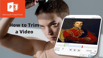 This video explains how to trim a video in Microsoft PowerPoint