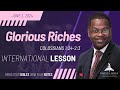 Glorious riches colossians 12423 june 2 2024 sunday school lesson international