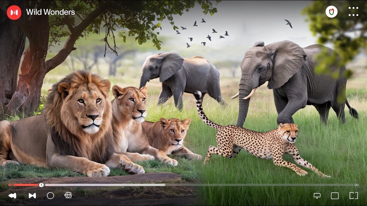 "Wild Wonders: Incredible Wildlife Journeys Across the Savannah, Rainforest, Ocean & Arctic"