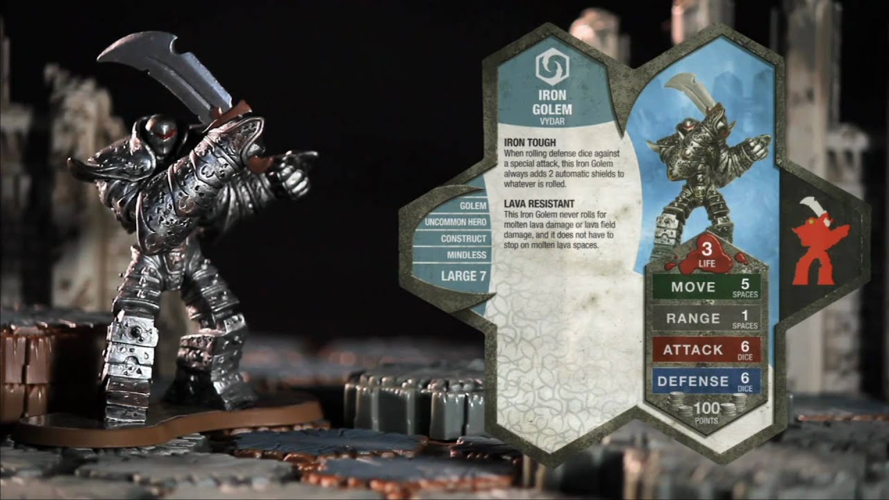 Heroscape Review Golem and The Wyrmlings YouTube