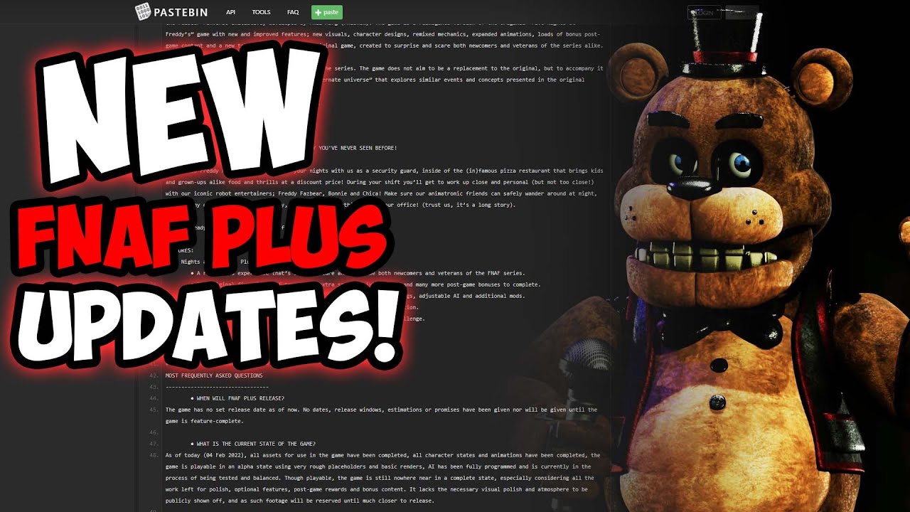 Screenshot of FNAF: Plus on Steam 7