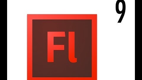 9. Intro to Flash (CS6) - Text and Free Transform Tool