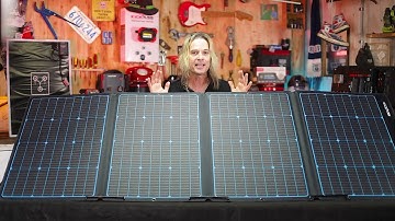 Introducing the KickAss Premium 240W Folding Portable Solar Panel