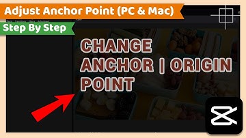 Adjust Anchor or Origin Point | CapCut PC Tutorial