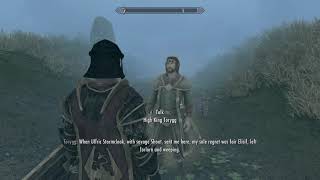 Skyrim Cinematic Walkthrough: Meeting High King Torygg in Sovengarde