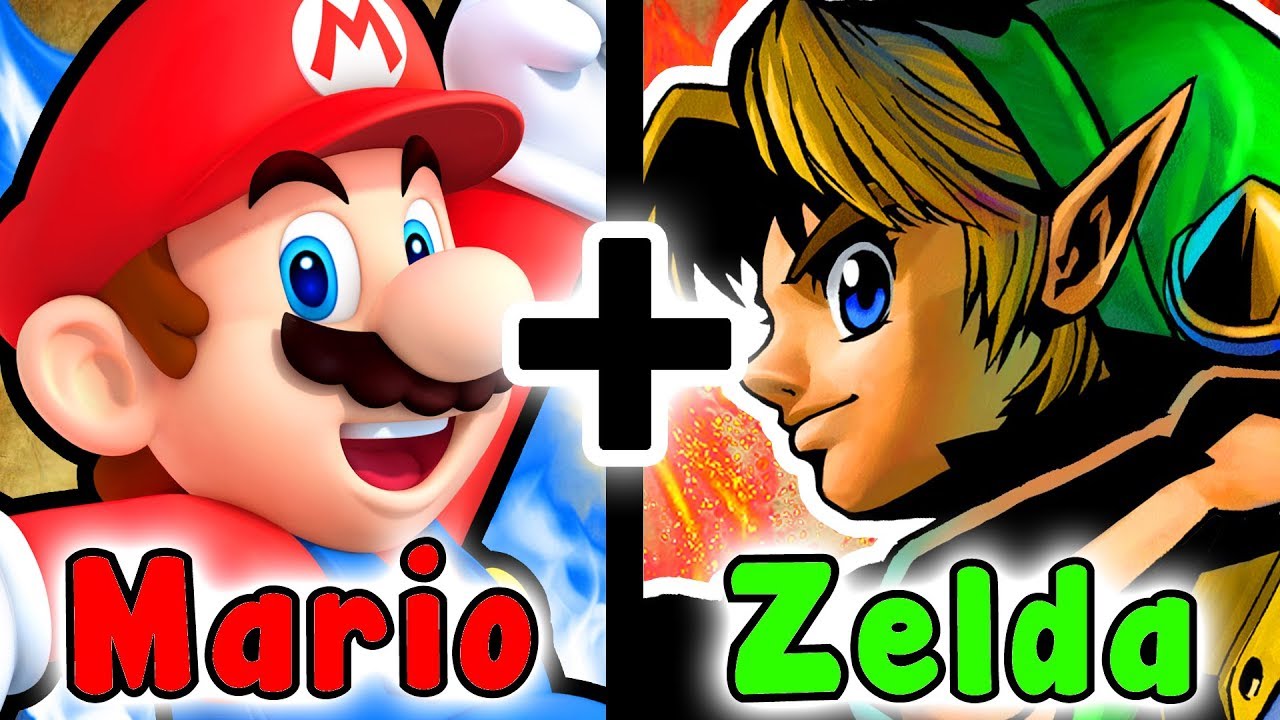 super mario and legend of zelda