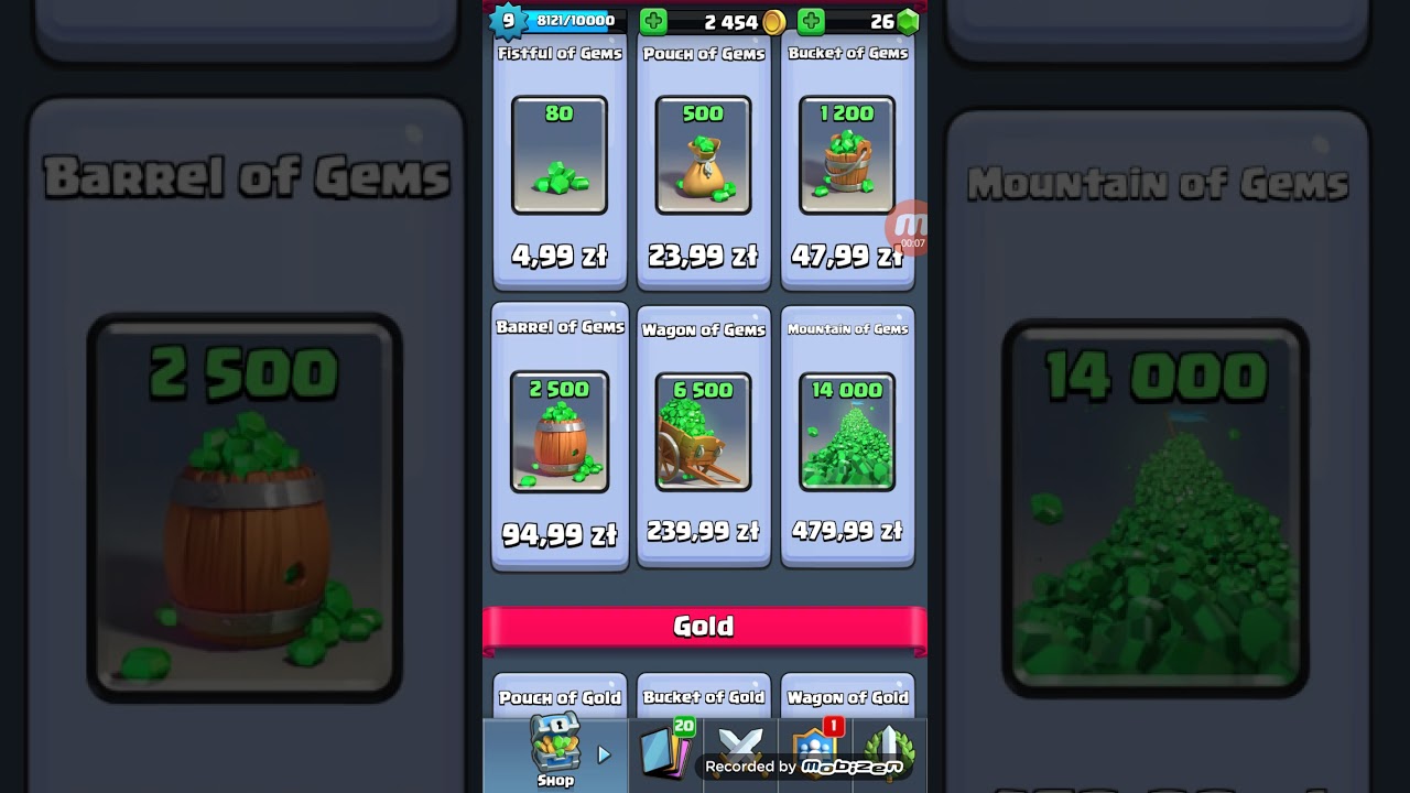 Jak Dodać Gemy Do Clash Royale Jak mieć za darmo gemy do clash Royale - YouTube