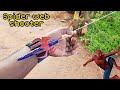 Spiderman web shooter|how to make spider web shooter|without spring web shooter|DIY