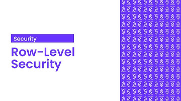 Row-Level Security | Protect what matters and stay compliant