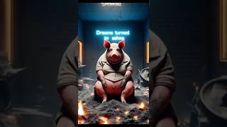 pig opens a beauty parlour in the village!!motivation#rabin studio