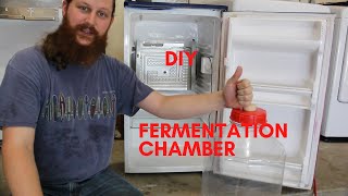 DIY fermentation chamber out of a minifridge