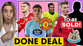 First Deal AGREED! €40M Young CM Transfer Steal Veiga ON? Man Utd Selling 2 Academy stars