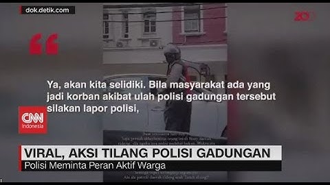 Viral, Aksi Tilang Polisi Gadungan