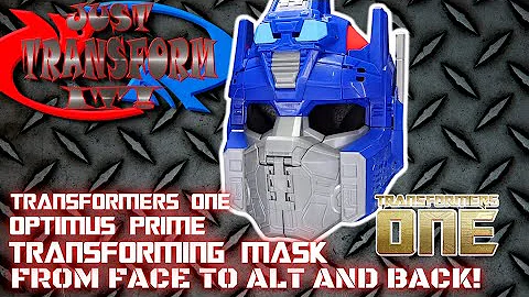 JUST TRANSFORM IT!: Transformers One Optimus Prime Transforming Mask