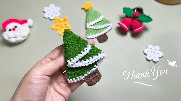 Hướng Dẫn Móc Cây Thông Noel Đơn Giản 🌲 Easy Crochet Christmas Tree Tutorial- DIY Christmas Tree 