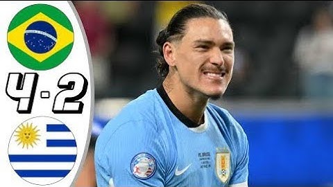Brazil vs Uruguay 0(2)-0(4) Match Extended highlights Copa America 2024 | bra vs uru 2024 #football