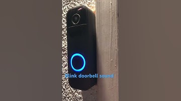 Blink doorbell sound