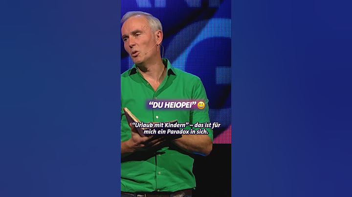 ✨ Urlaub ✨ mit Kindern – Johann König in "Jubel, Trubel, Heiserkeit" | ARD Stand-Up
