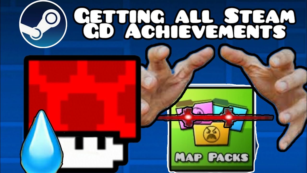 Getting All Geometry Dash Steam Achievements #1 - YouTube