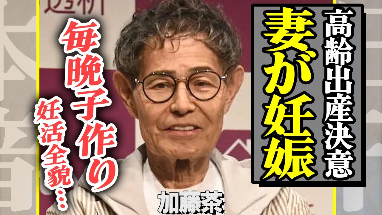加藤 茶 嫁 妊娠