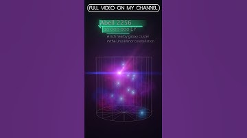 Abell 2256 rendered in Blender #universe #render #space #galaxy #blender #3dart #eevee #cgi