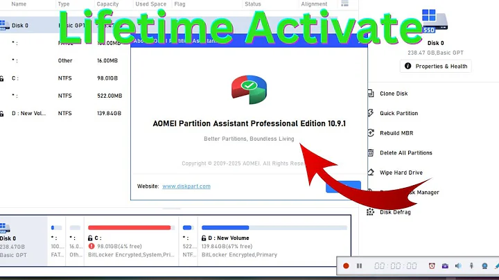 How to Activate AOMEI Partition Assistant Standard 10.9.1 License Code