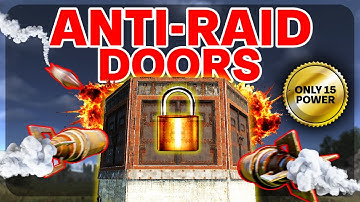 NEVER Get Raided Again! Auto Door Defense Circuit Tutorial - Rust