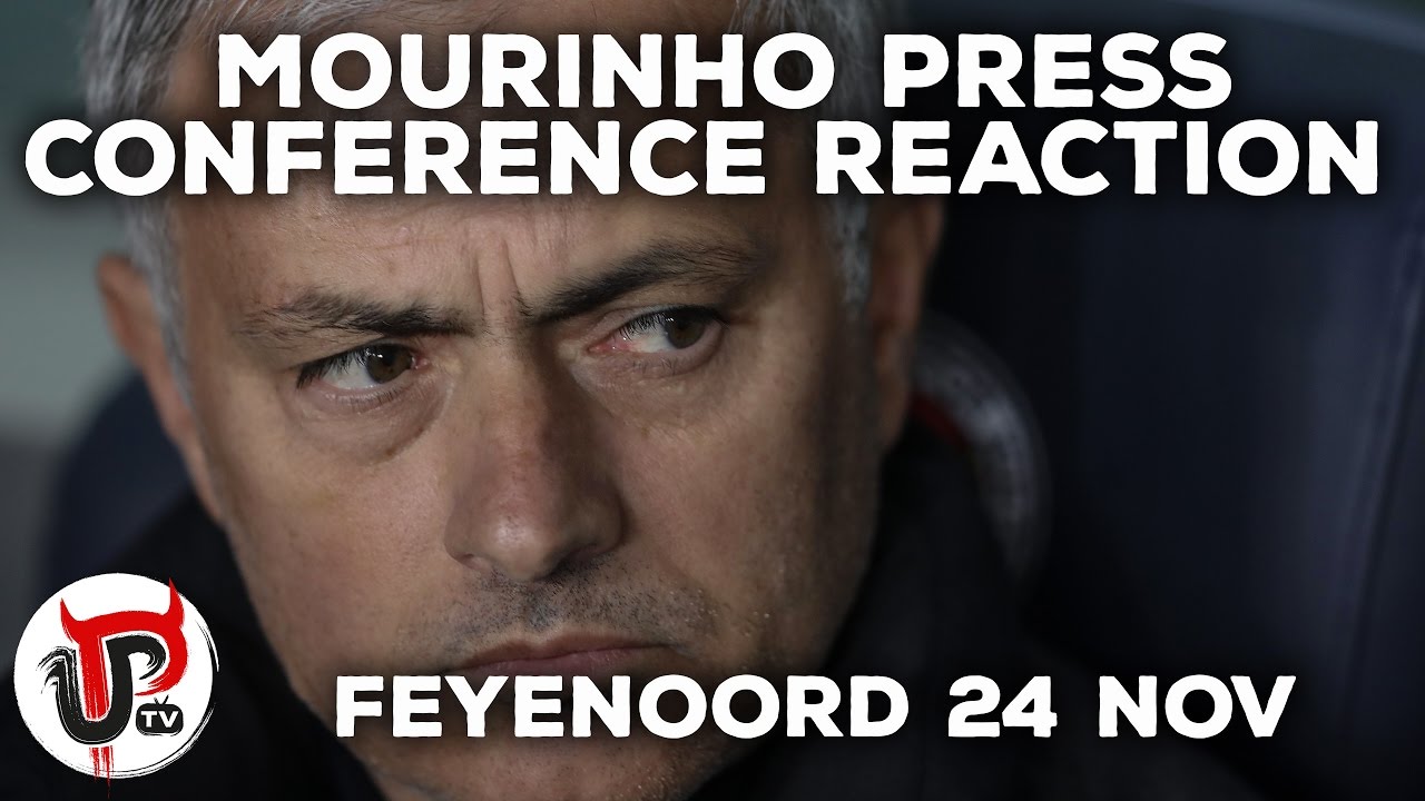 mufc news MOURINHO PRESS CONFERENCE REACTION | FEYENOORD