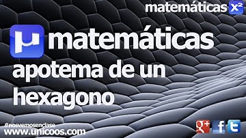 Apotema de un hexagono SECUNDARIA (3ºESO) Pitagoras