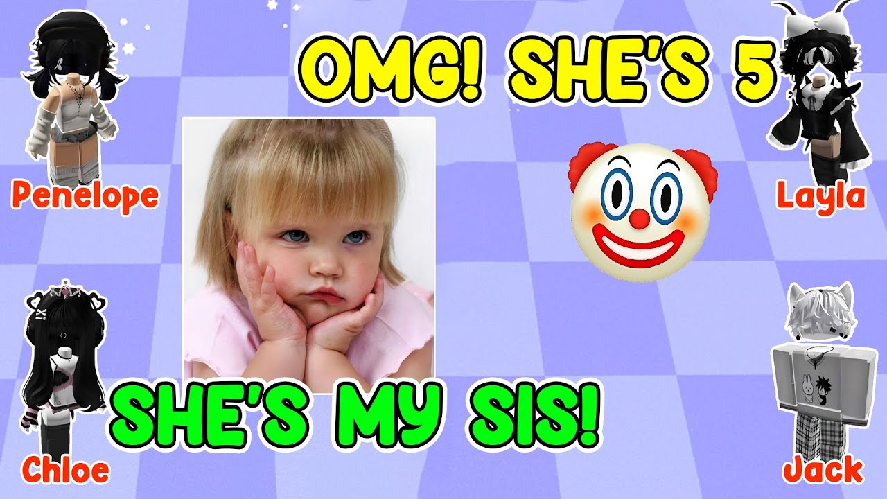 🦄 TEXT TO SPEECH 🦄 Trapped in Roblox With My Annoying Little Sister for 24 Hours