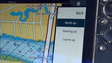 How to change orientations Simrad nss evo3s older model simrad nss evo3 - Salty Dog Fishing Charters