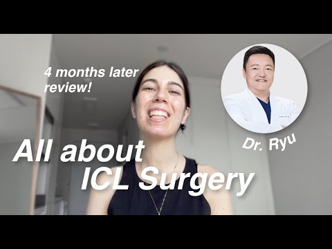 All about ICL surgery with Dr. Ryu from B&VIIT Eye Center, Seoul, Korea | 4 months post-op review!