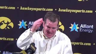 Full Tom Brands press conference after Penn State vs. Iowa dual