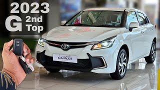 2023 Toyota Glanza G 2nd Top Model, On Road Price List, Mileage, Features