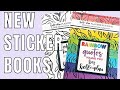 New Kellofaplan Sticker Book Flip Through | Rainbow Quotes Volume 2 &amp; Alpha Basics Volume 2