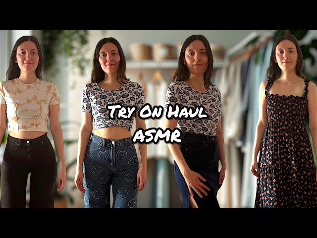 Try On Haul 👚👖👗 ASMR