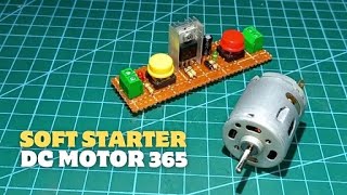 Soft Starter DC Motor 365 Using IRFZ24N MOSFET screenshot 5
