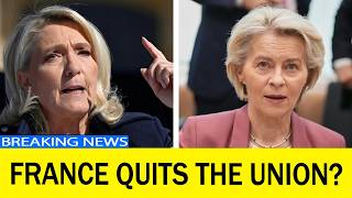 France Wants To End The Eu Election Result Is Clear