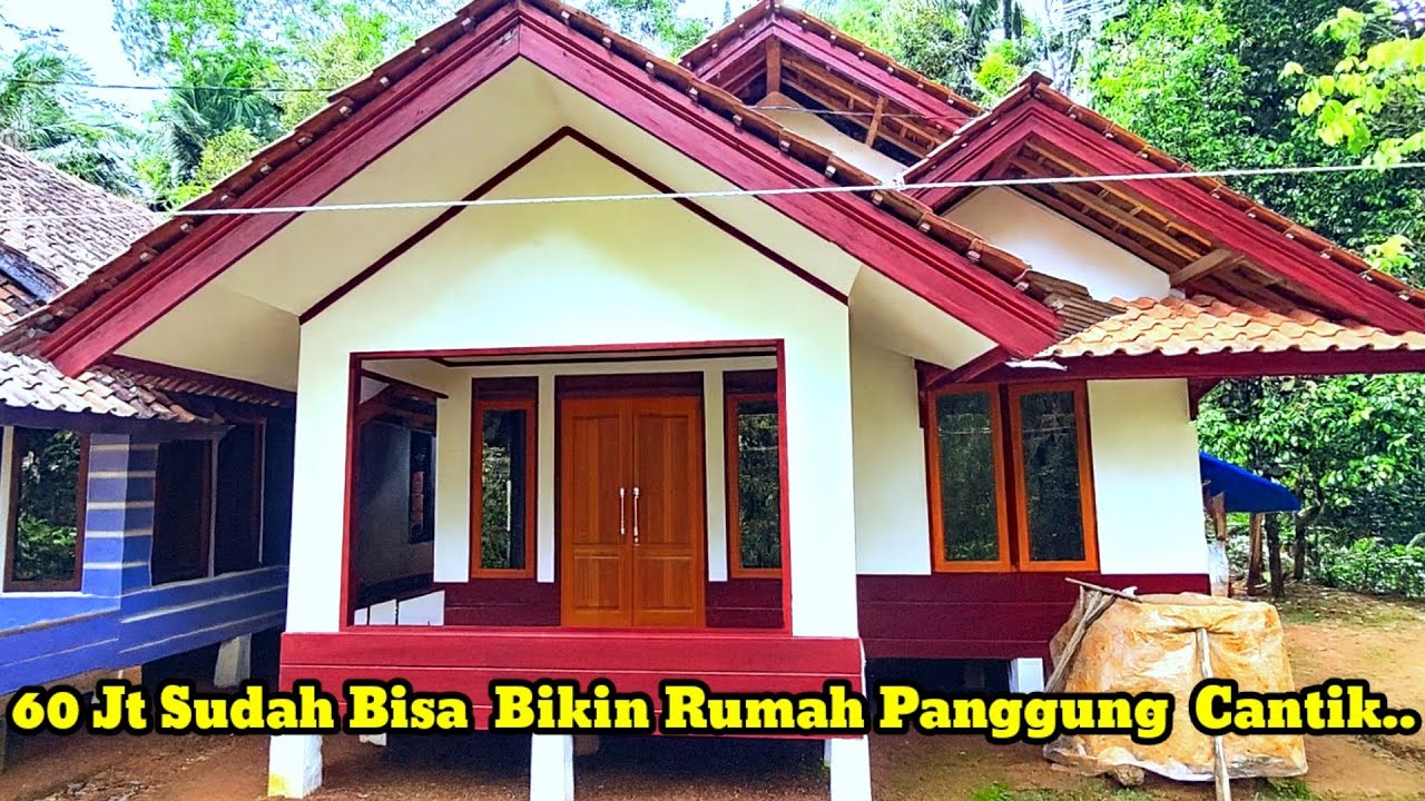 Hanya 60 Juta! Beginilah Wujud Rumah Panggung Impian di Kampung